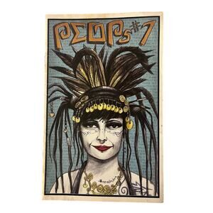Rare PEOPS #7 Zine by Fly Orr NYC Punk Art & Stories Zine The Villager 2012